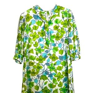 Garden Greens Floral Frock